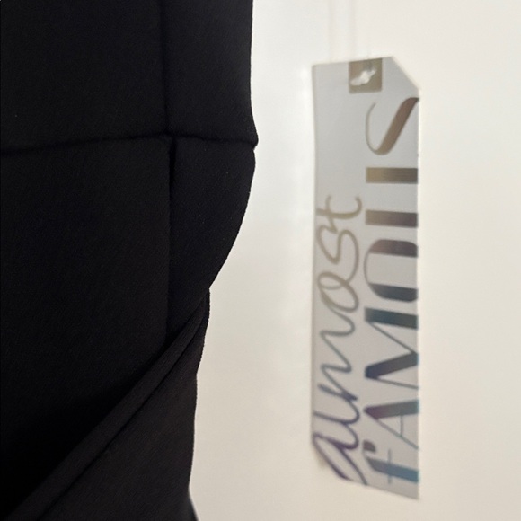 Almost Famous Black Belted Jumpsuit - Picture 3 of 6